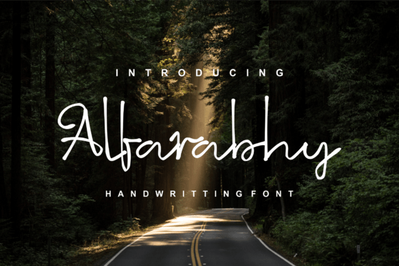 Alfarabhy: The Perfect Handwritten Font for Your Brand