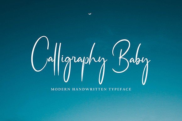 Calligraphy Baby: A Handwritten Font for Engaging Brand Content