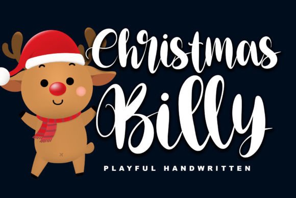 Christmas Billy: A Versatile Script Font for Engaging Campaigns