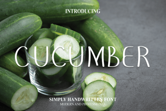 Cucumber: A Versatile Handwritten Font for Engaging Campaigns