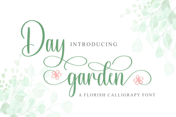 Daygarden: A Charming Handwritten Font for Crafters