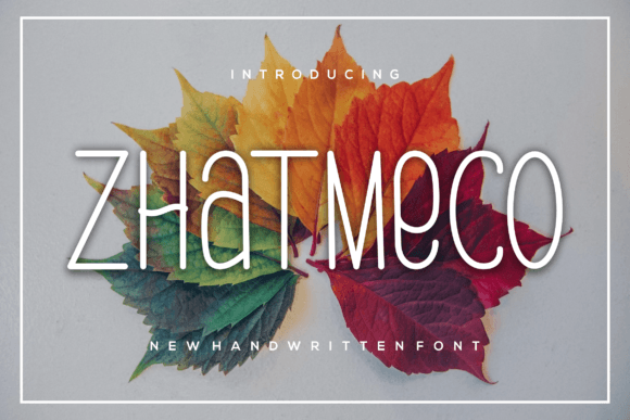 Discover Zhatmeco: A Versatile Script Font for Editorial Design