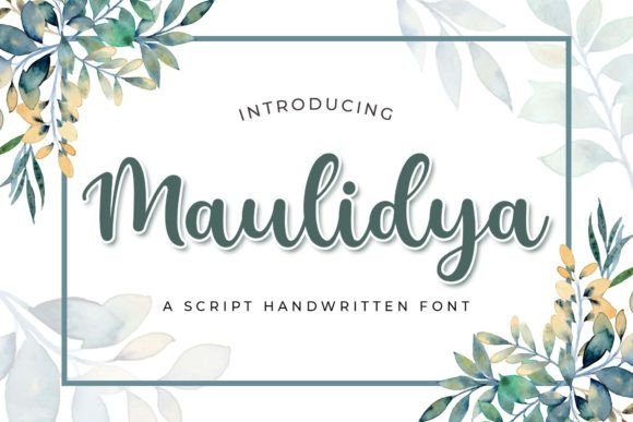 Elevate Your Editorial Design with Maulidya Font