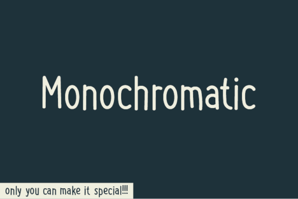 Enhance Your Brand with Monochromatic Handwritten Font