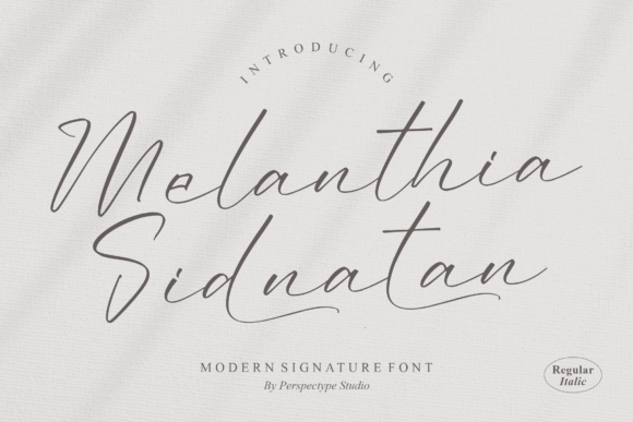Enhance Your Campaigns with Melanthia Sidnatan Font