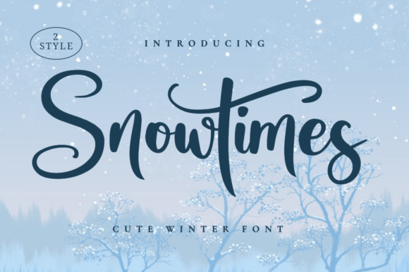 Enhance Your Editorial Design with Snowtimes Font