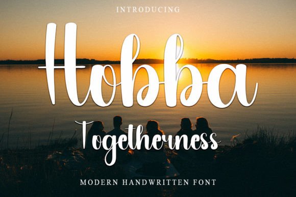 Enhancing Web Design with Hobba Togetherness Font
