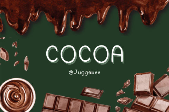 Exploring Cocoa: A Playful Handwritten Font for Creative Projects