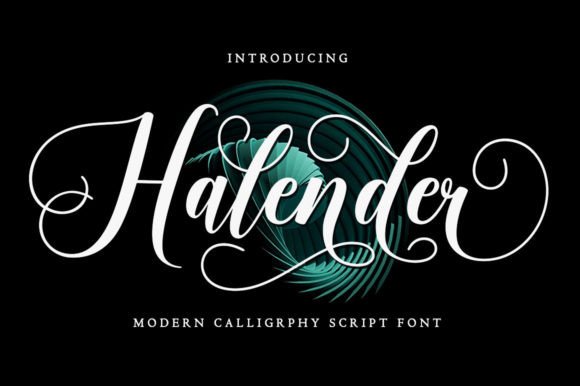 Halender: The Perfect Script Font for Handmade Creations