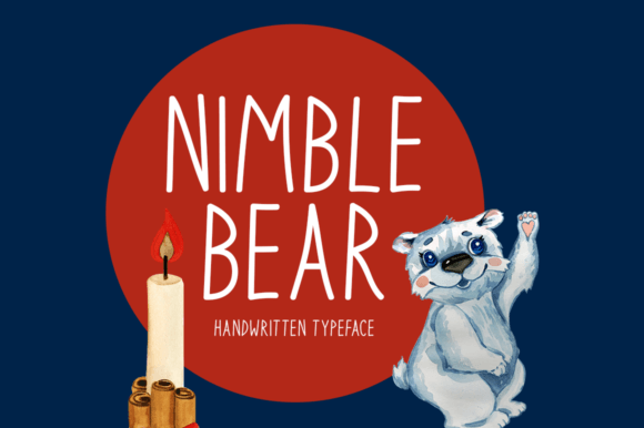 Introducing Nimble Bear: A Handwritten Font for Creative Marketers