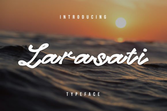 Larasati: A Handwritten Script Font for Editorial Elegance