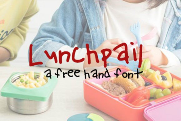Lunchpail: A Charming Handwritten Font for Editorial Design
