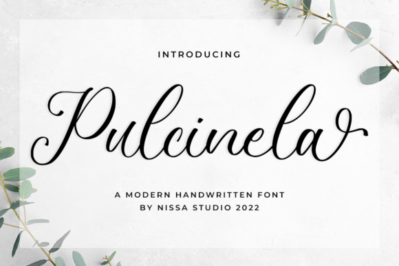 Pulcinela: A Handwritten Font for Elegant Editorial Design