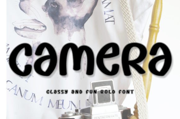 Transform Your Brand with Camera: A Charming Handwritten Font