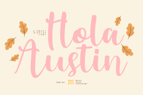 Transform Your Brand with Hola Austin: A Stylish Script Font