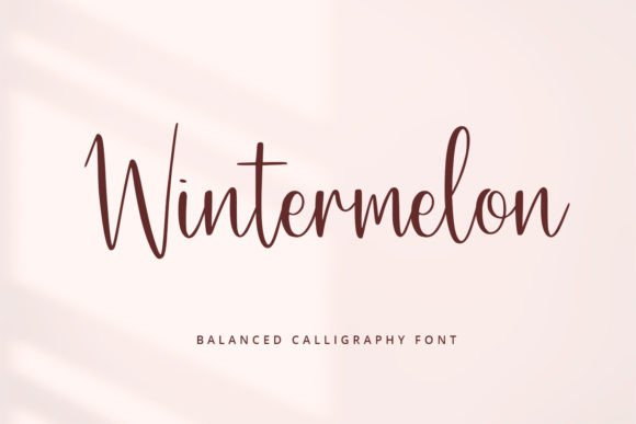 Wintermelon: A Dazzling Script Font for Creative Branding